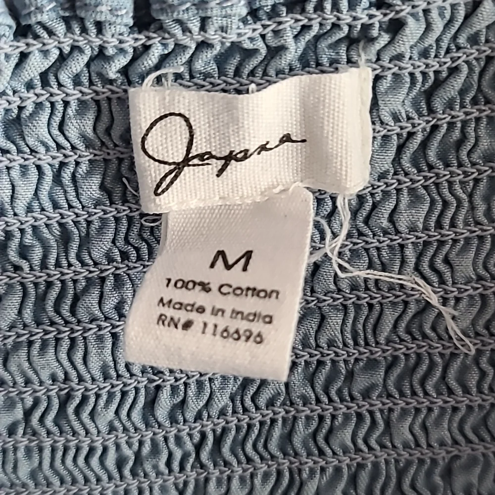 Japna Chambray Sweetheart Fit & Flare Dress - Picture 8 of 9